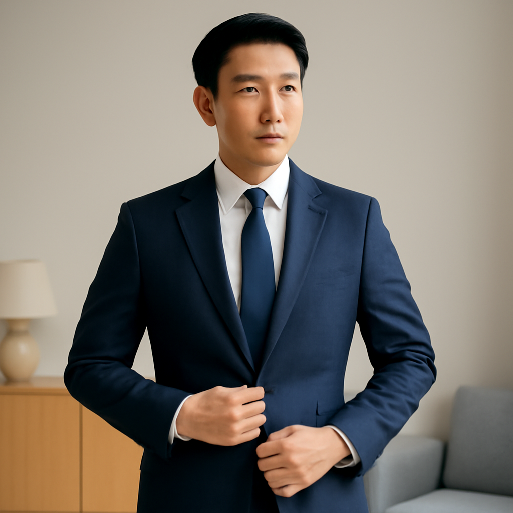 남자정장 대표 이미지
